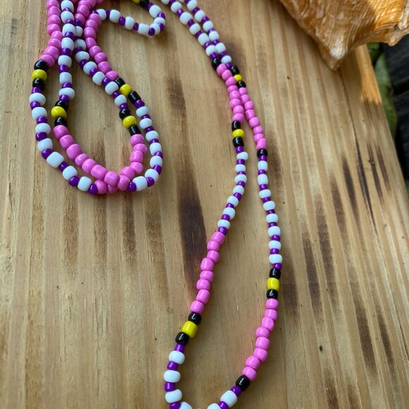 Obba Nani Orisha Neclace Collar Eleke Lucumi Santeria Obba Nani Yoruba Religion - Picture 3 of 3